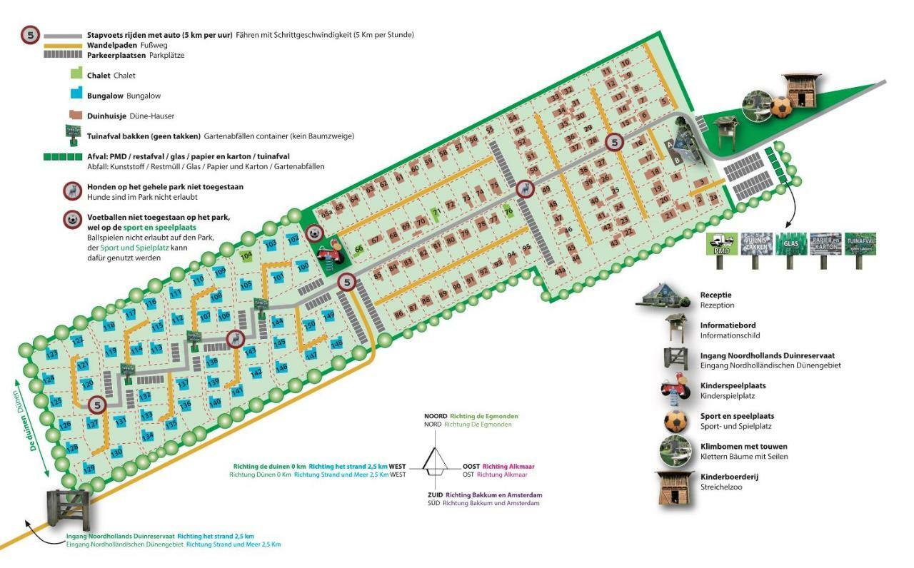 Appartementen - Bungalowpark Mooyeveld - Uniek Gelegen In De Duinen! Егмонд-Біннен Екстер'єр фото